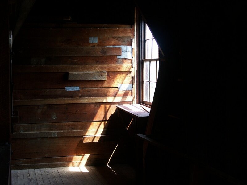 Sunlight through a window