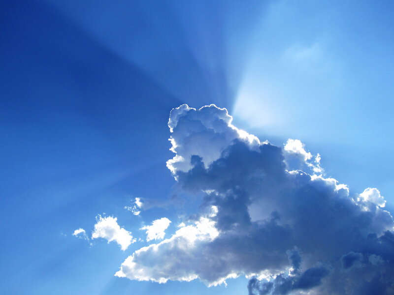 Sunlight Through Cloud