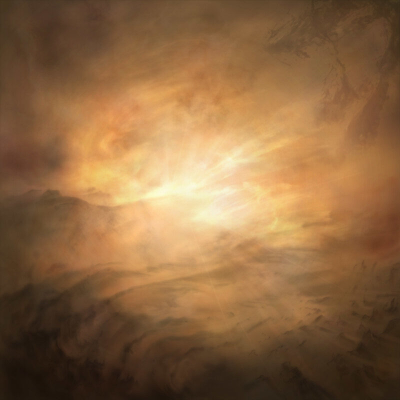 Sunlight Through Clouds — Orange, Dramatic, Sunrise