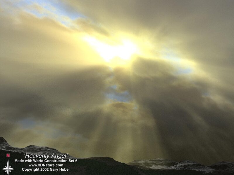 Sunlight Through Clouds — Yellow, Dramatic, Sunrise
