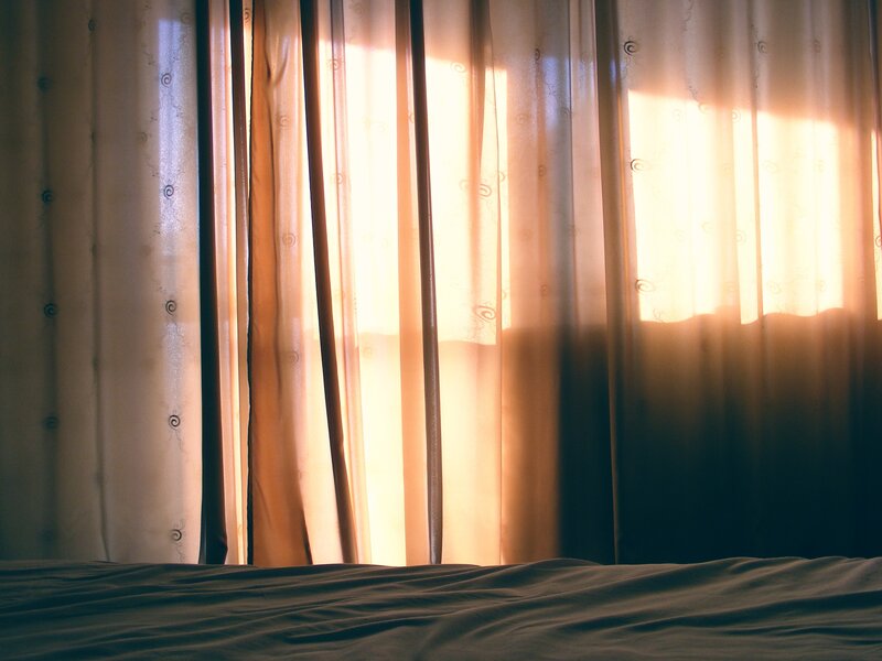 Sunlight Through Curtains