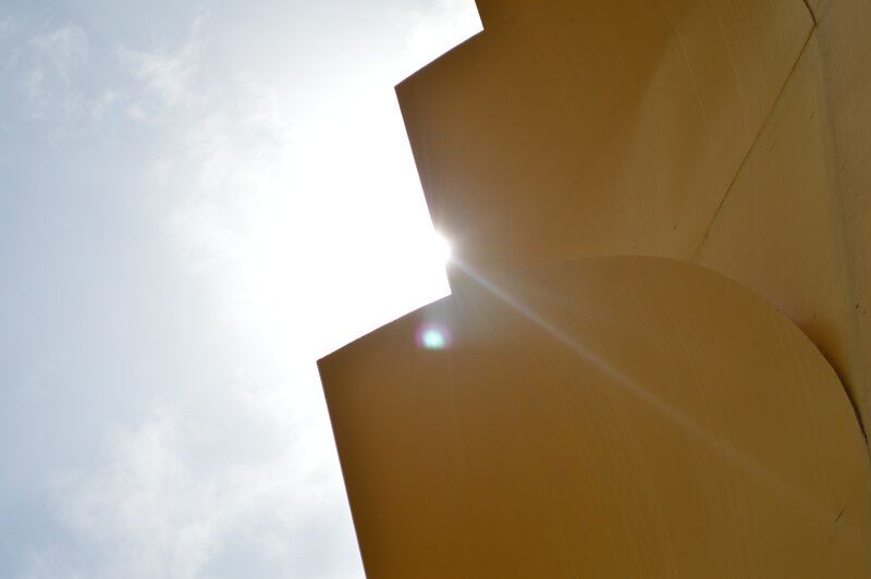 Sunlight Through Structure