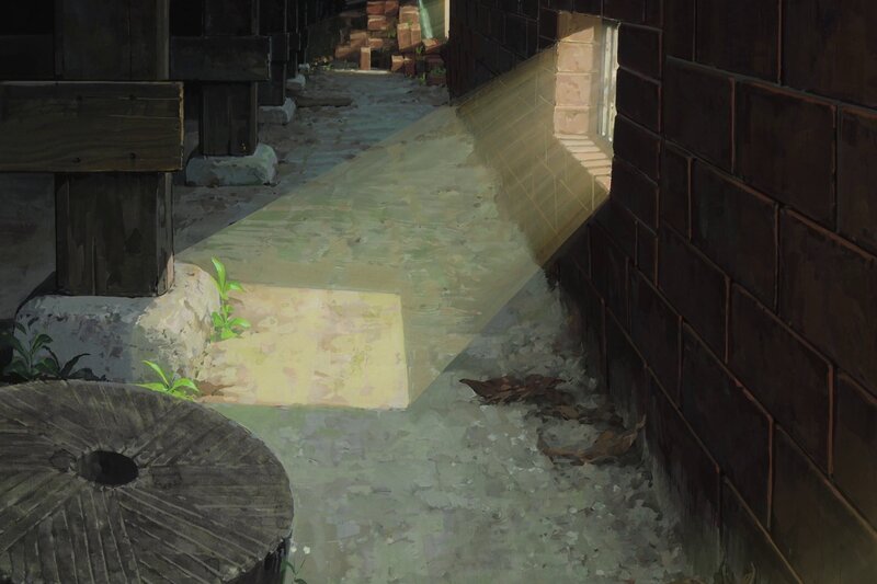 Sunlit Alleyway