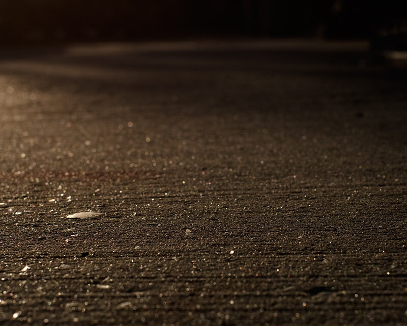 sunlit asphalt texture