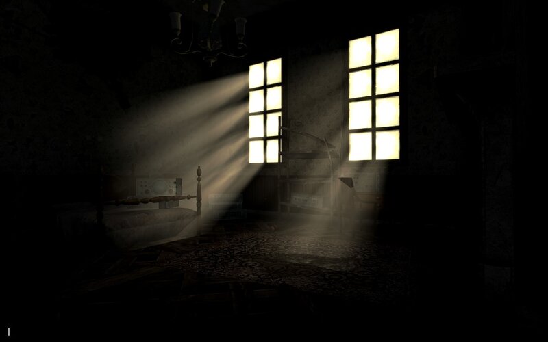 Sunlit Bedroom Interior