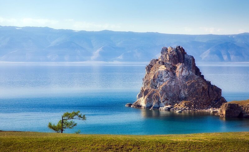 Sunny day at Olkhon Island