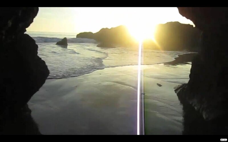 Sunrise at Beach Cave
