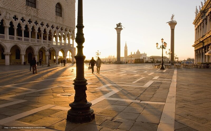 Sunrise at St. Mark's Square