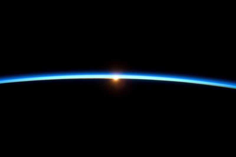 Sunrise from space