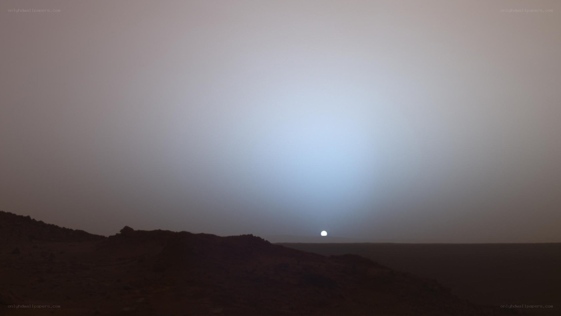 Sunrise on Mars
