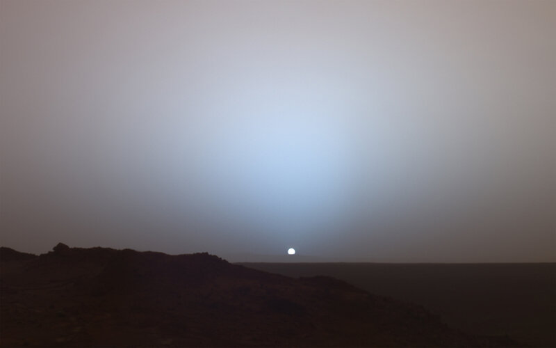 Sunrise on Mars