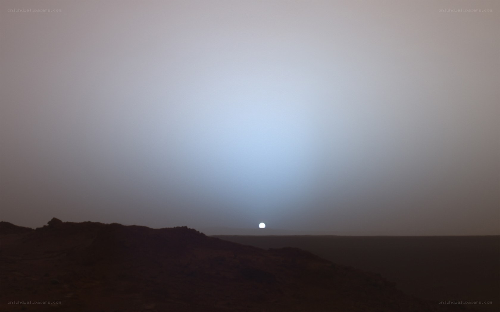 Sunrise on Mars