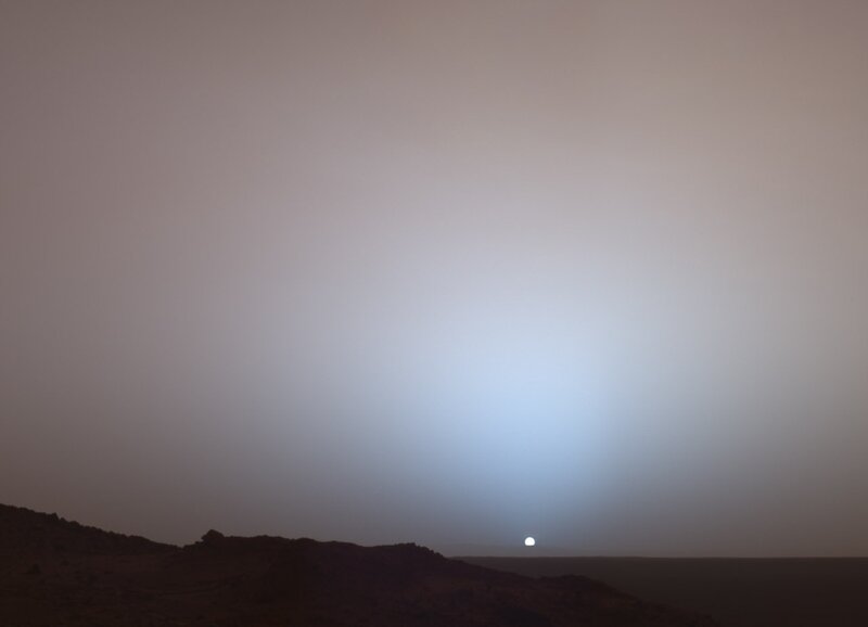 Sunrise on Mars