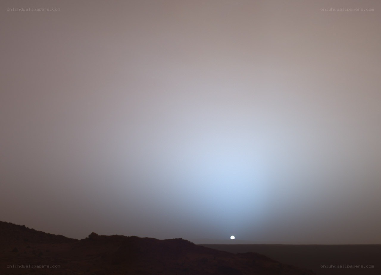 Sunrise on Mars