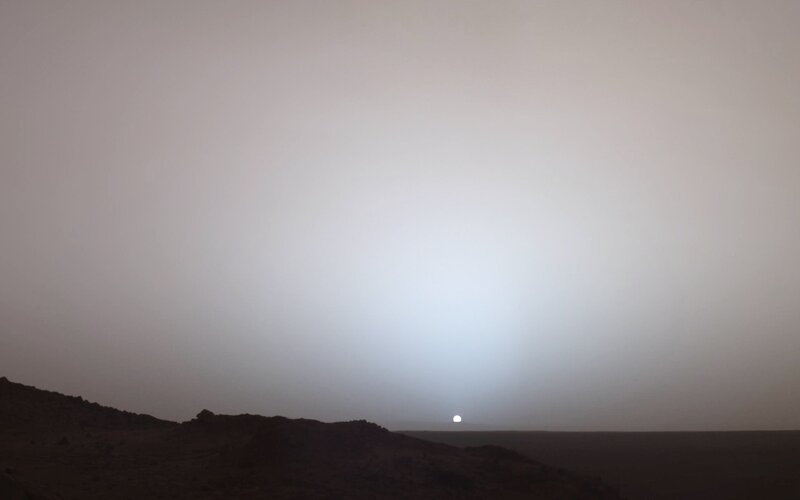 Sunrise on Mars