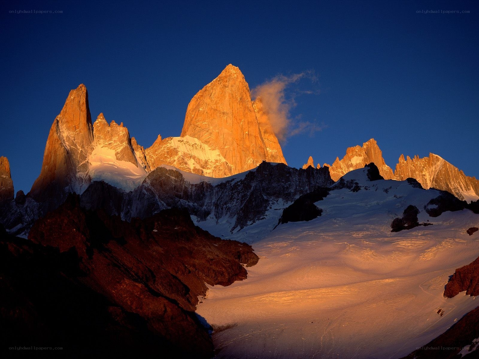 Sunrise on Mount Fitz Roy
