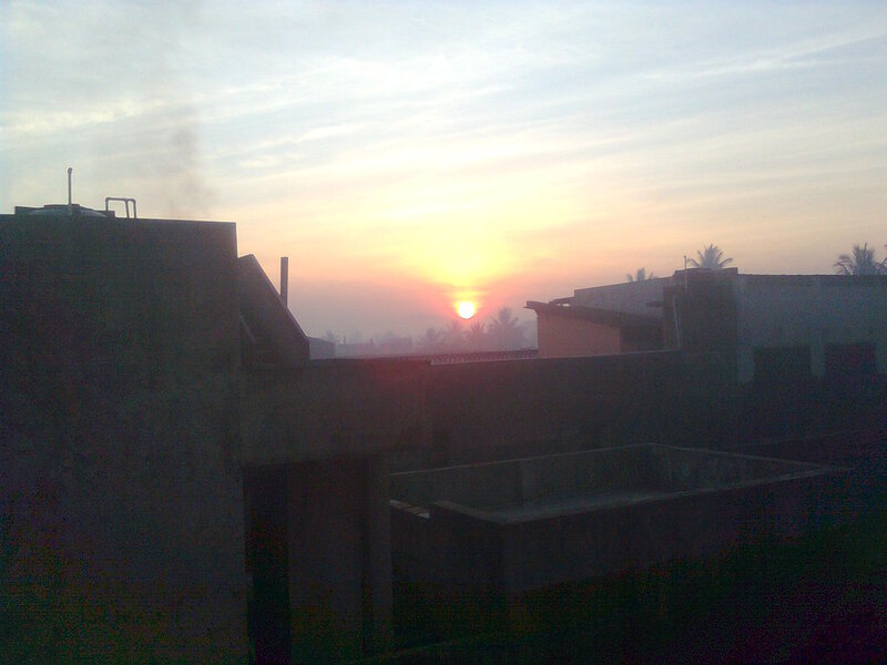 Sunrise over Buildings