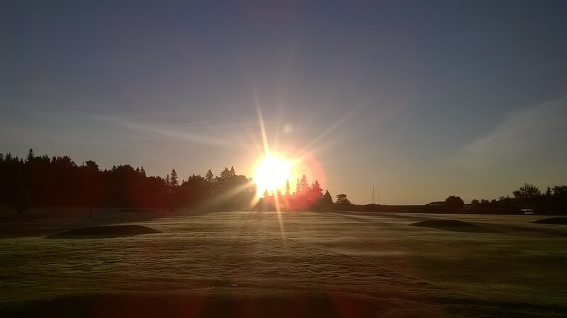 Sunrise over Golf Course