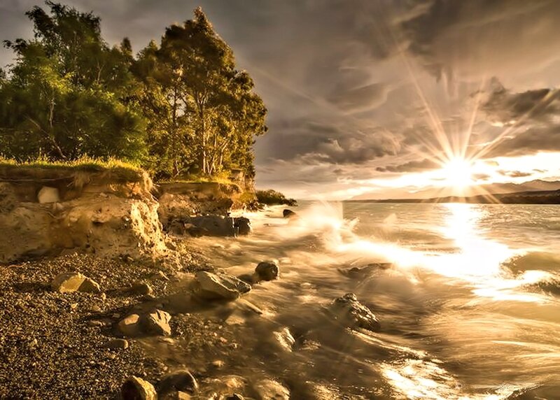 Sunrise over Lake Shore
