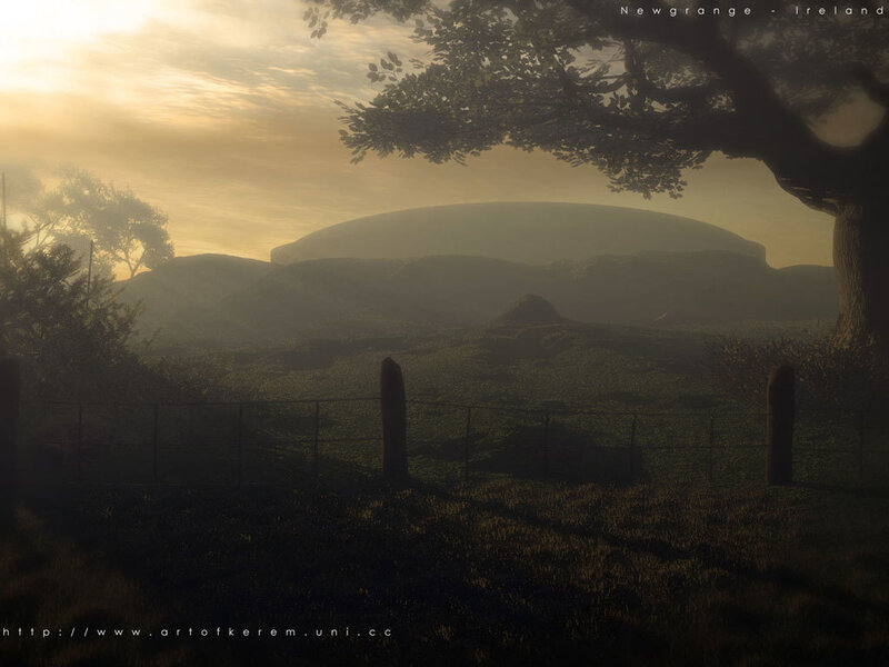 Sunrise over Newgrange