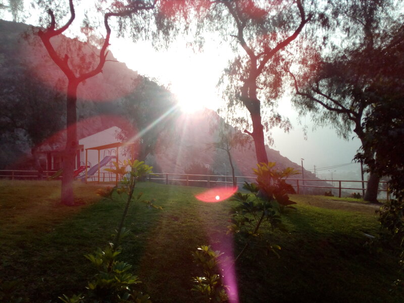 Sunrise over Playground