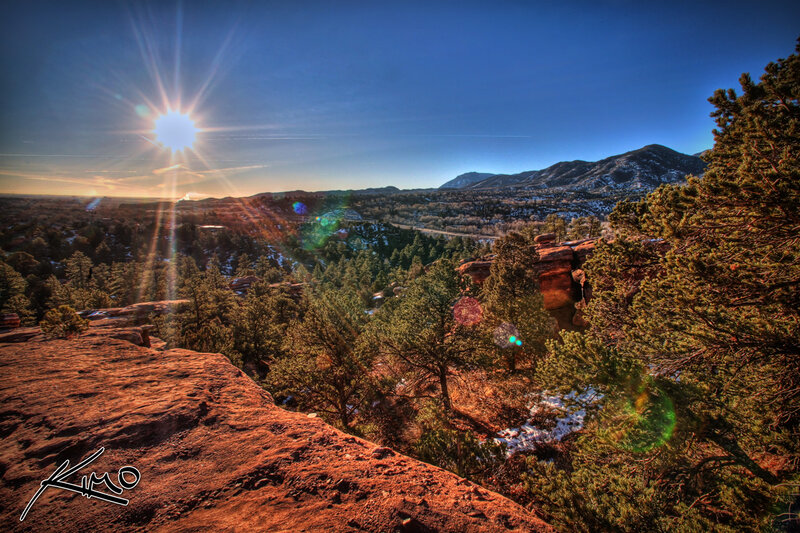 Sunrise over Red Rocks
