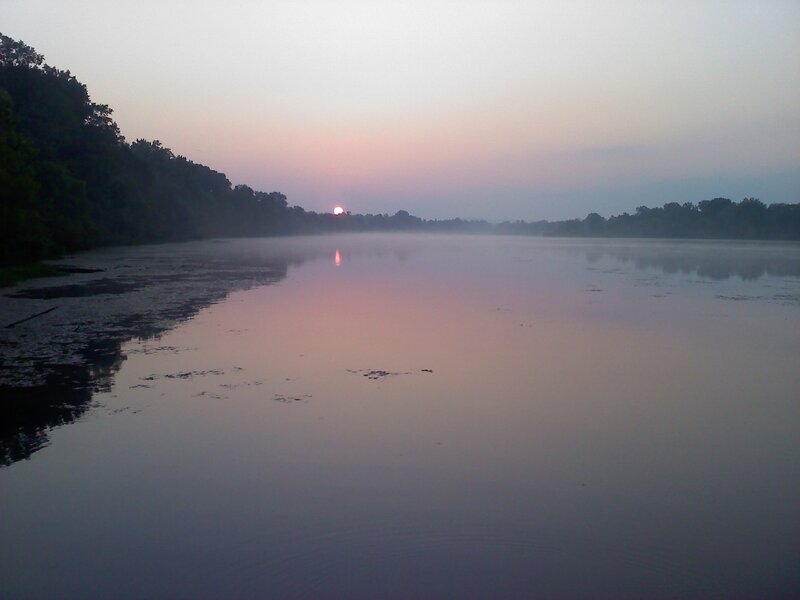 Sunrise over River