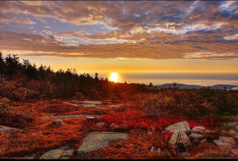 Sunrise over Rocky Hill