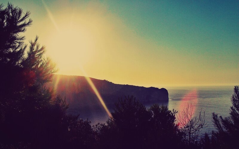 Sunrise over Sea Cliff