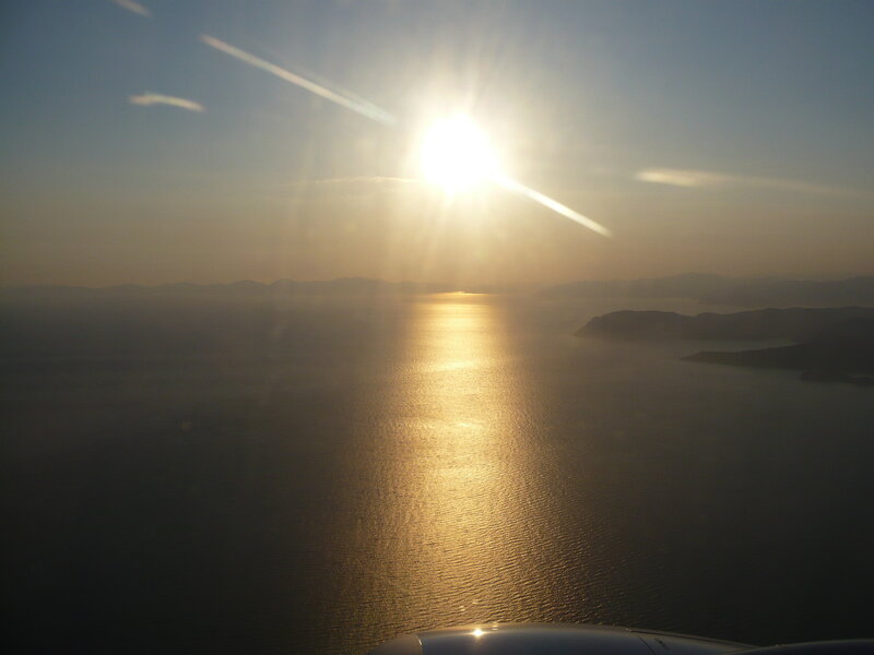 Sunrise over Sea