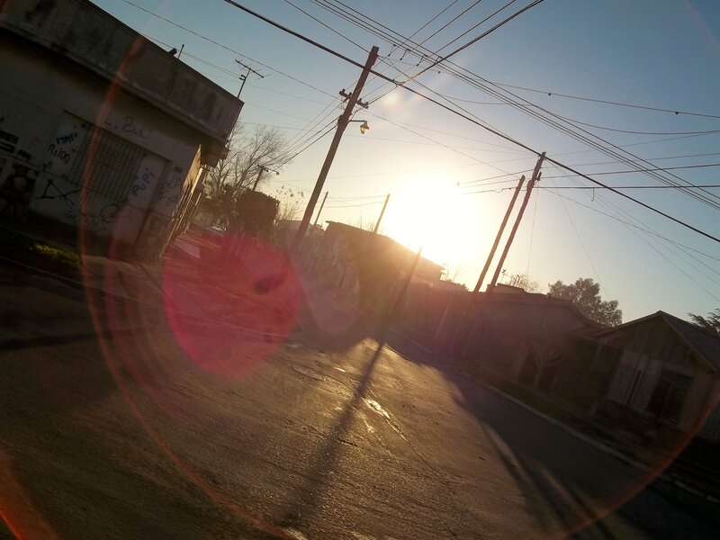 Sunrise over Street