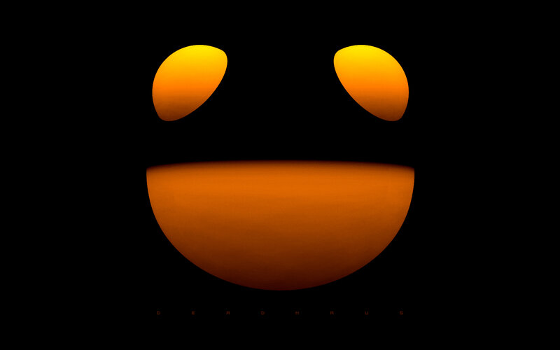 Sunrise smile face