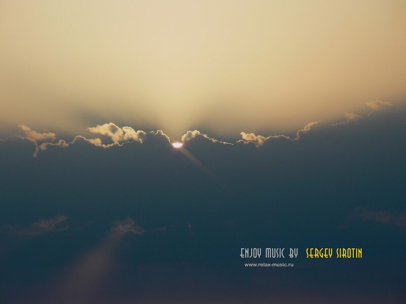 Sunrise through clouds