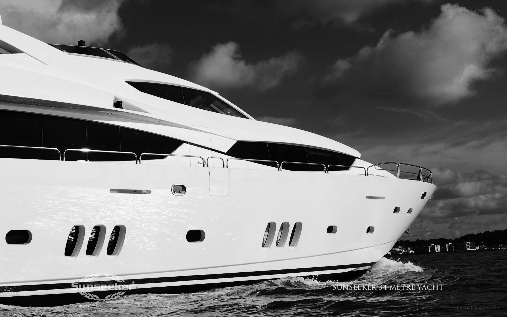 Sunseeker 34 metre yacht