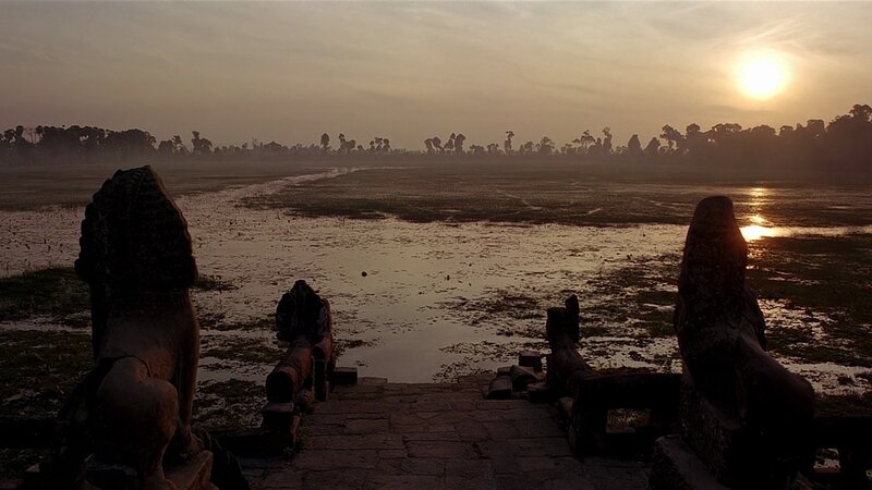 Sunset at Angkor Wat