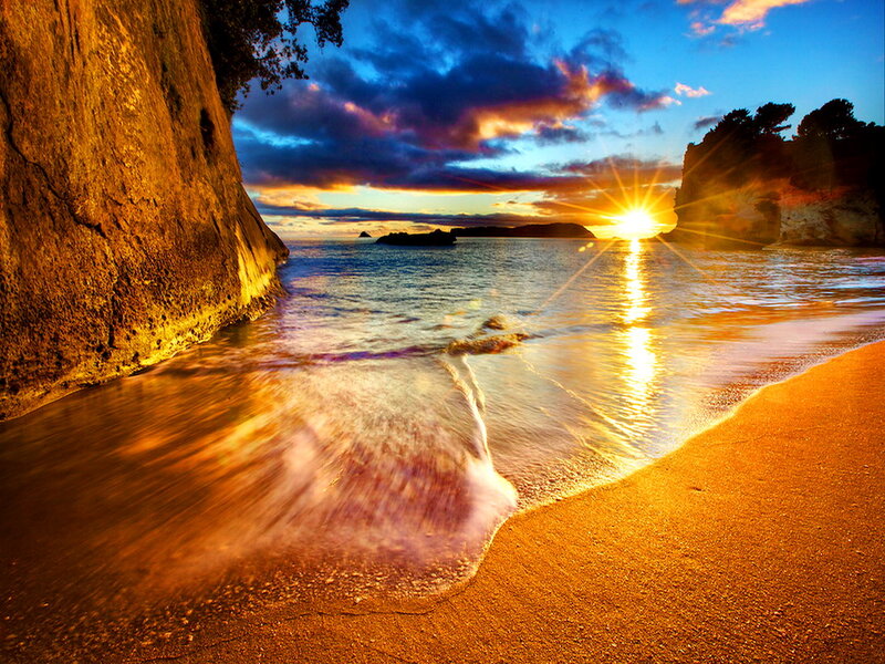 Sunset at Beach Cove