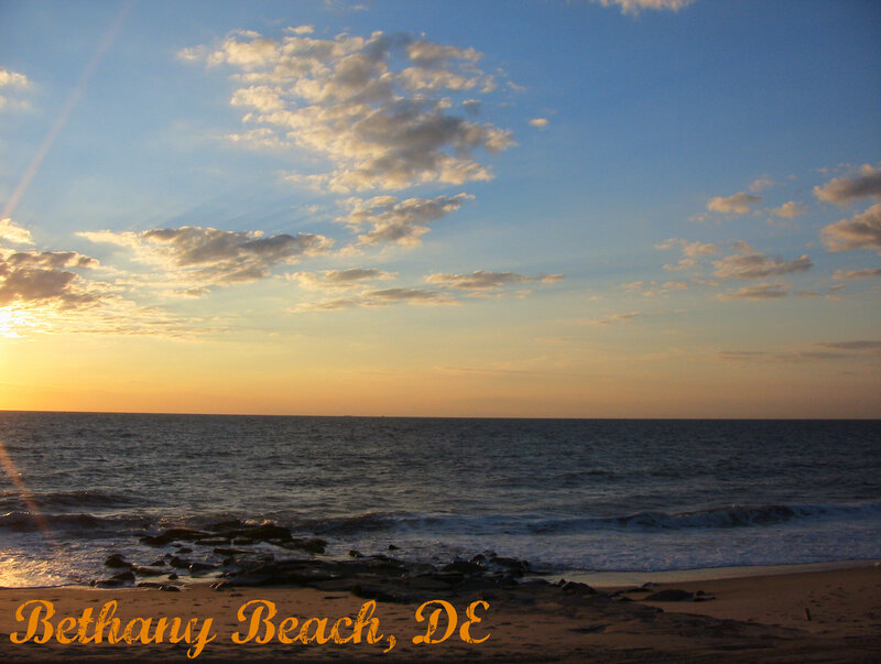 sunset at bethany beach
