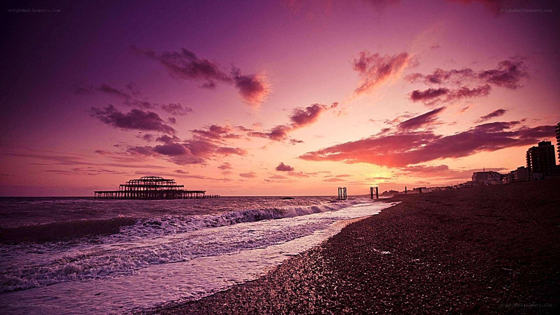 Sunset at Brighton Pier