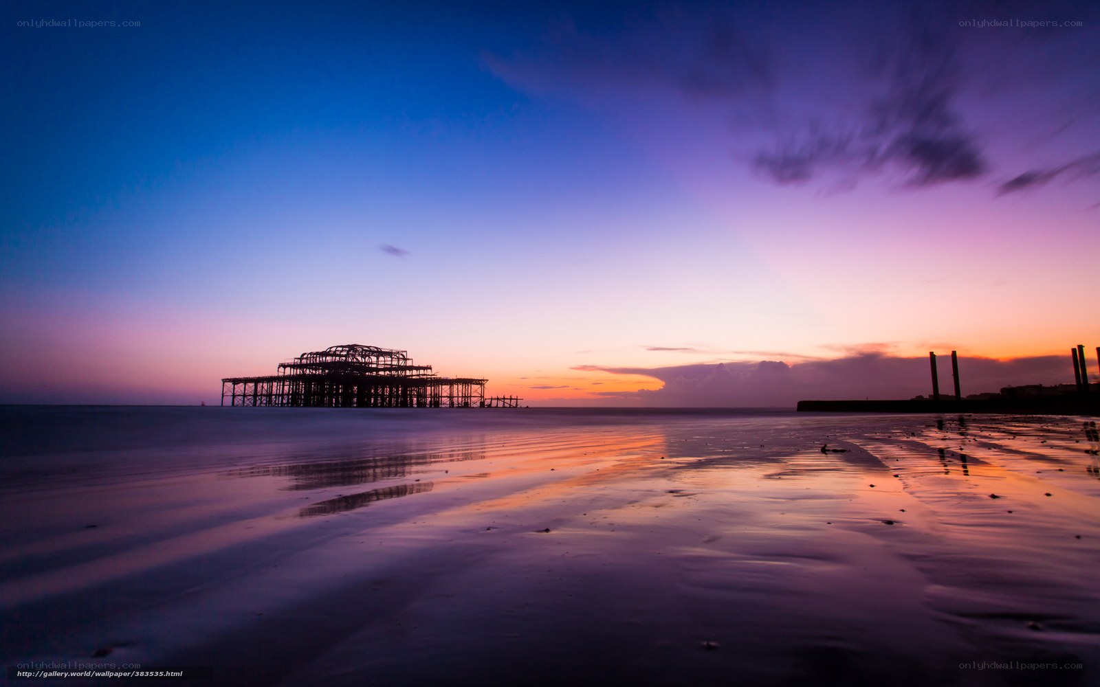 Sunset at Brighton Pier