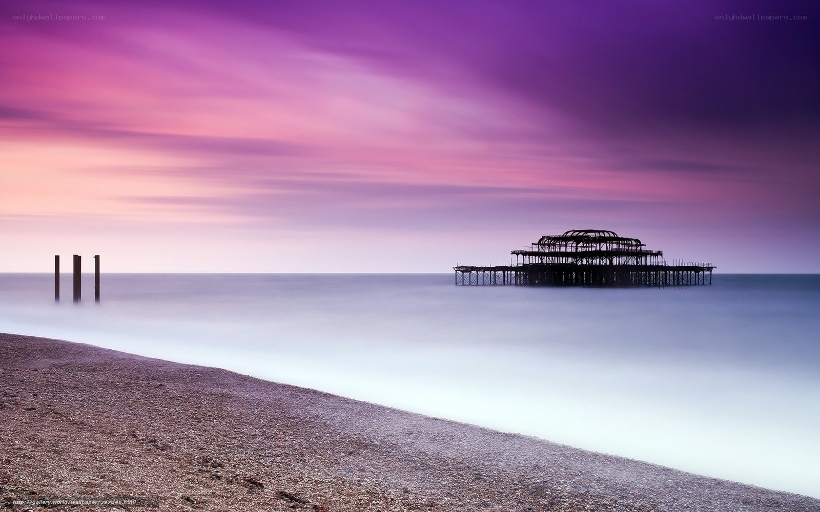 Sunset at Brighton Pier