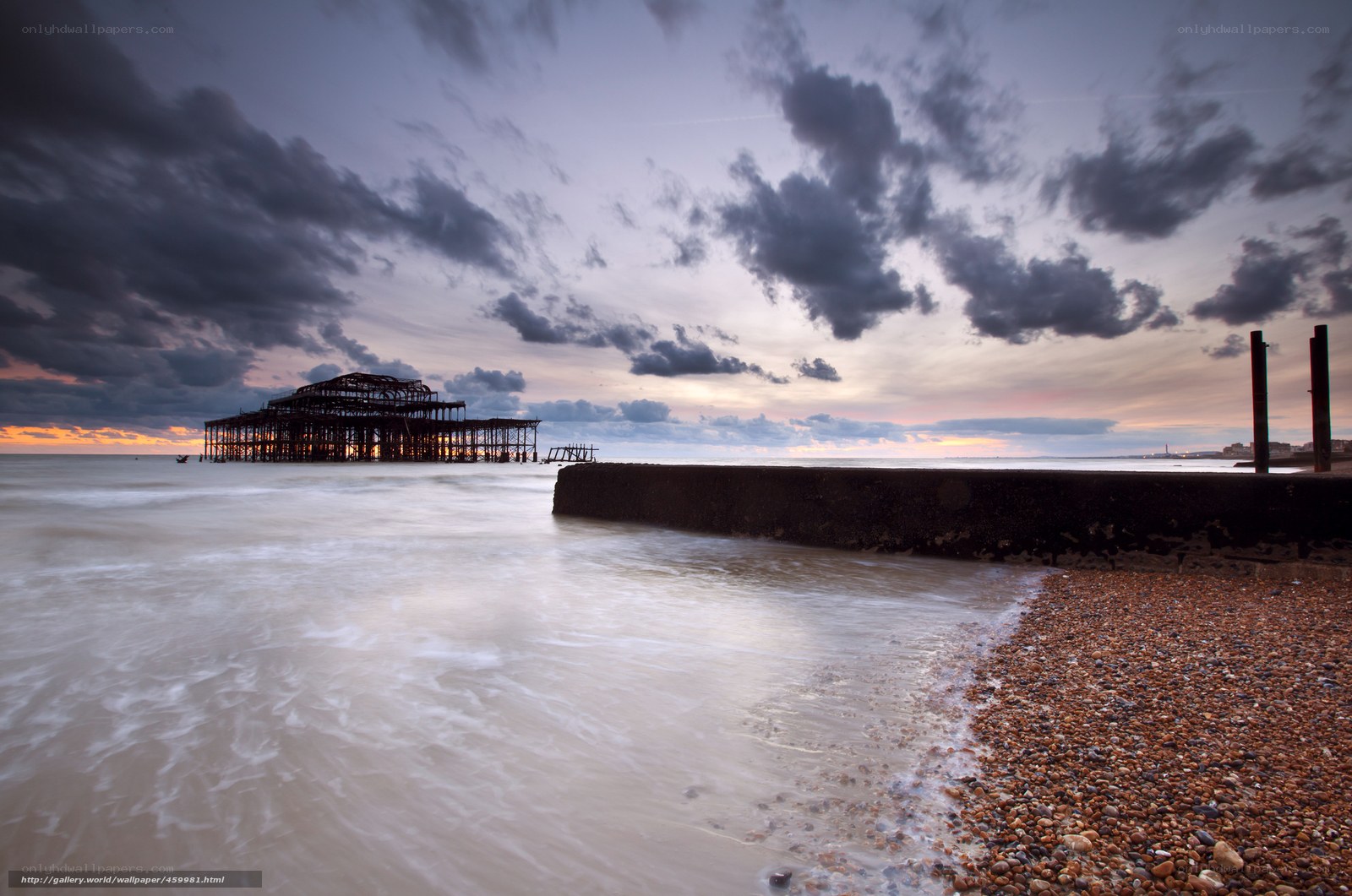 Sunset at Brighton Pier