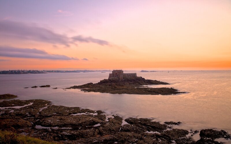 Sunset at Fort National