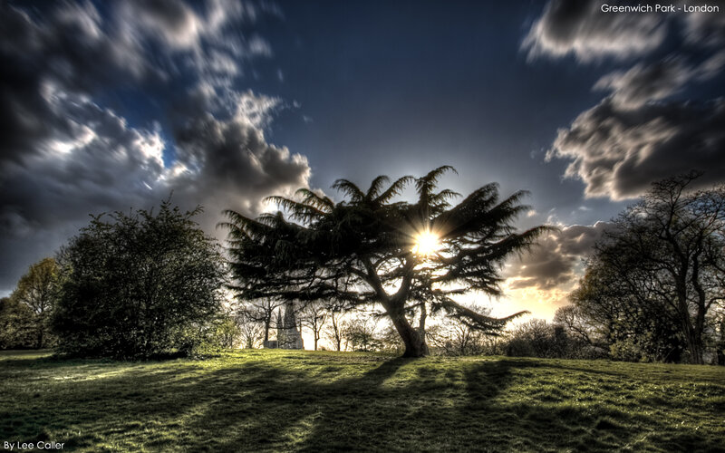 Sunset at Greenwich Park