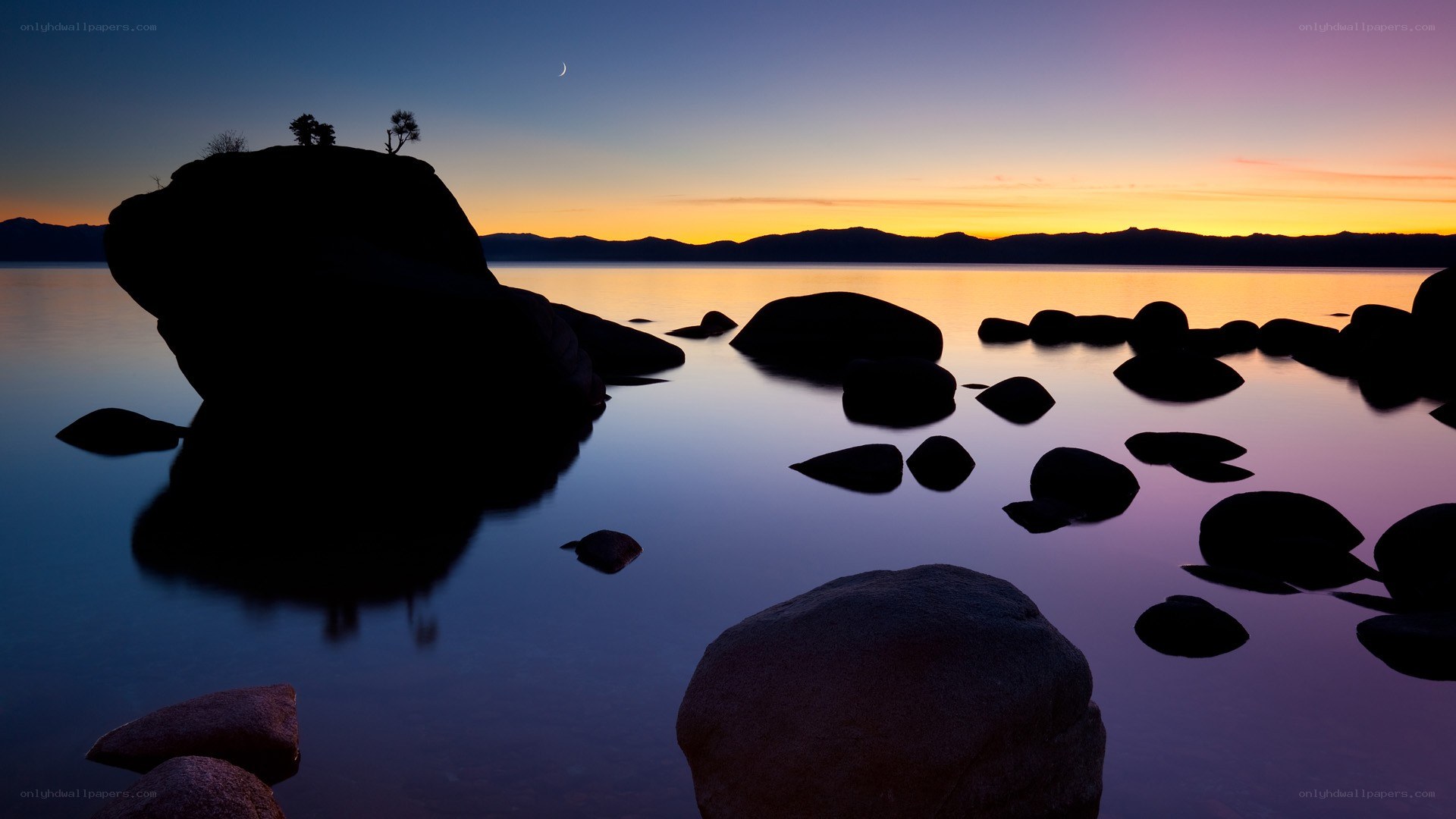 Sunset at Lake Tahoe