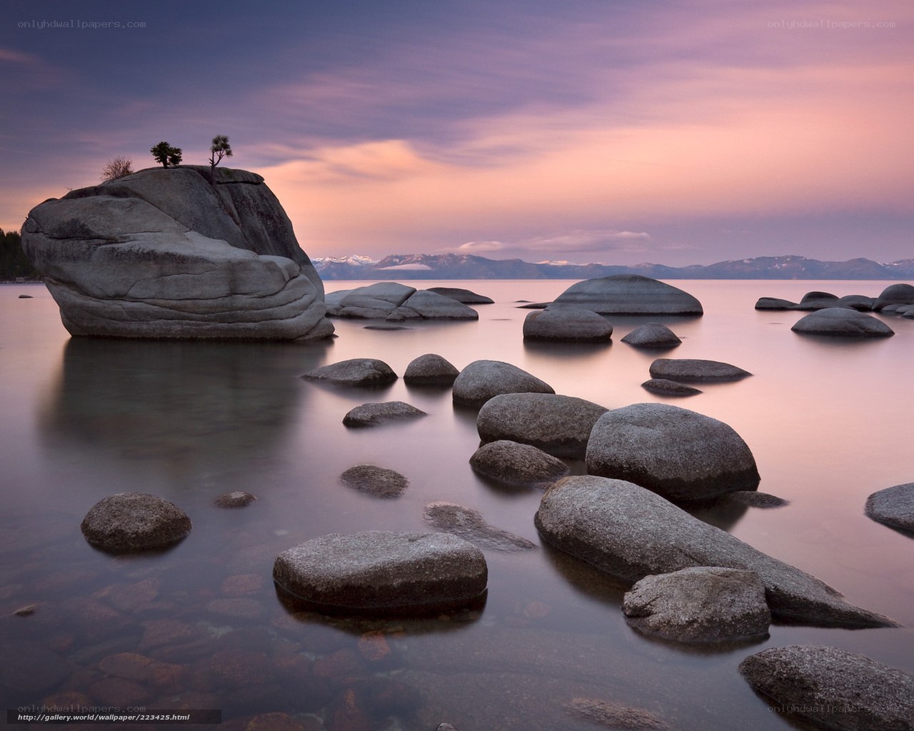 Sunset at Lake Tahoe