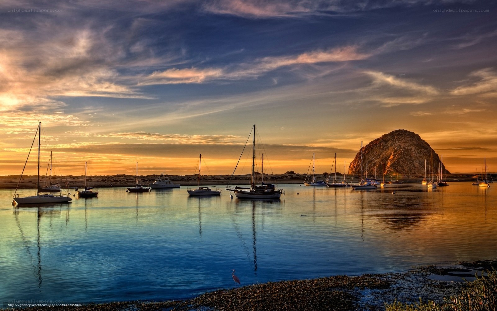 Sunset at Morro Bay