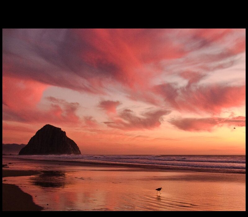 Sunset at Morro Bay