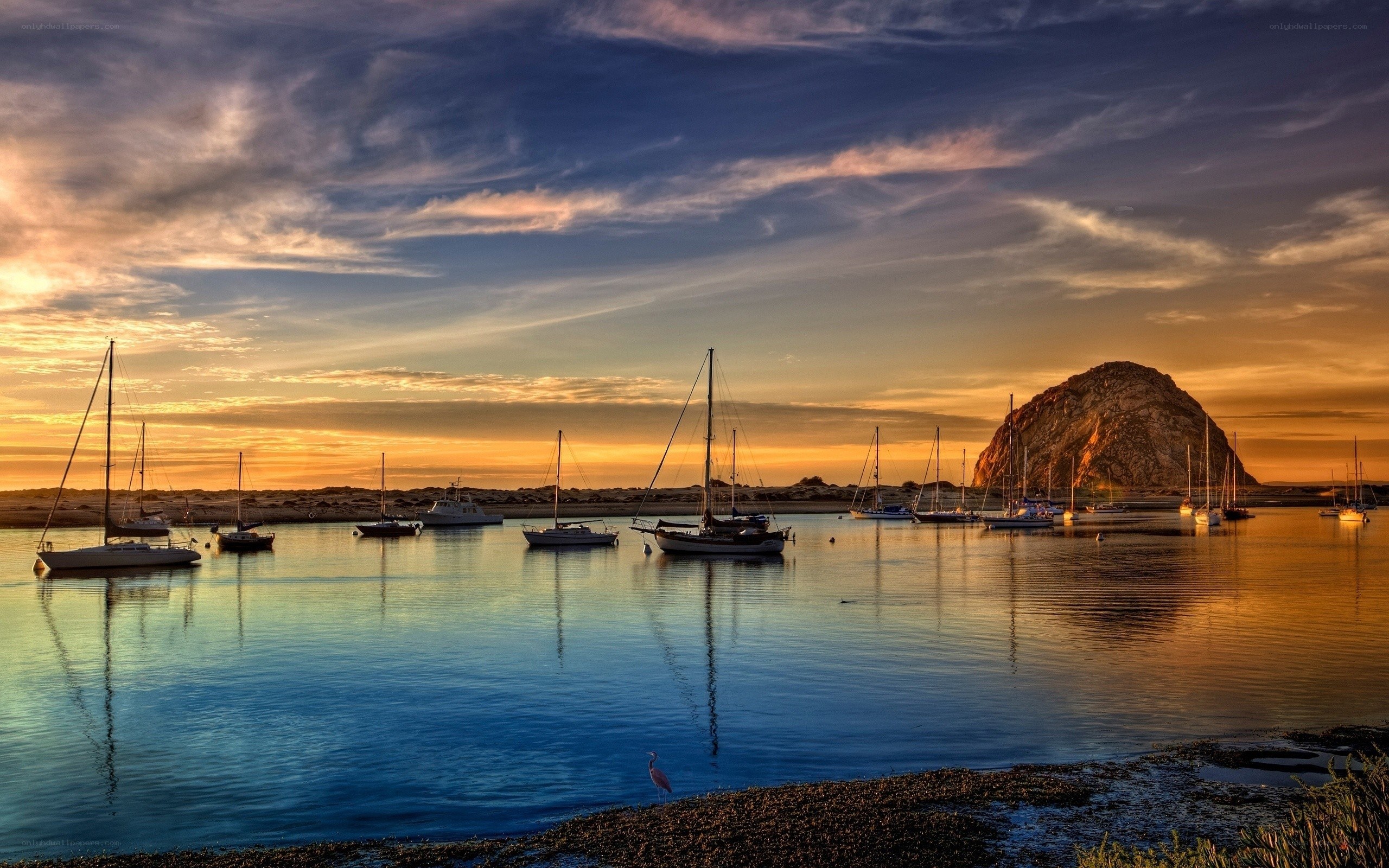 Sunset at Morro Bay