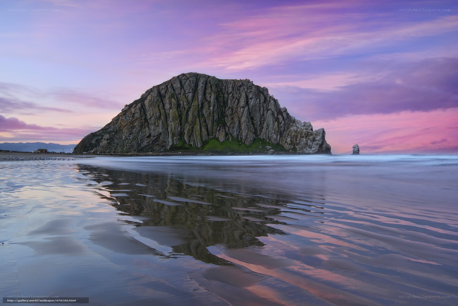 Sunset at Morro Rock