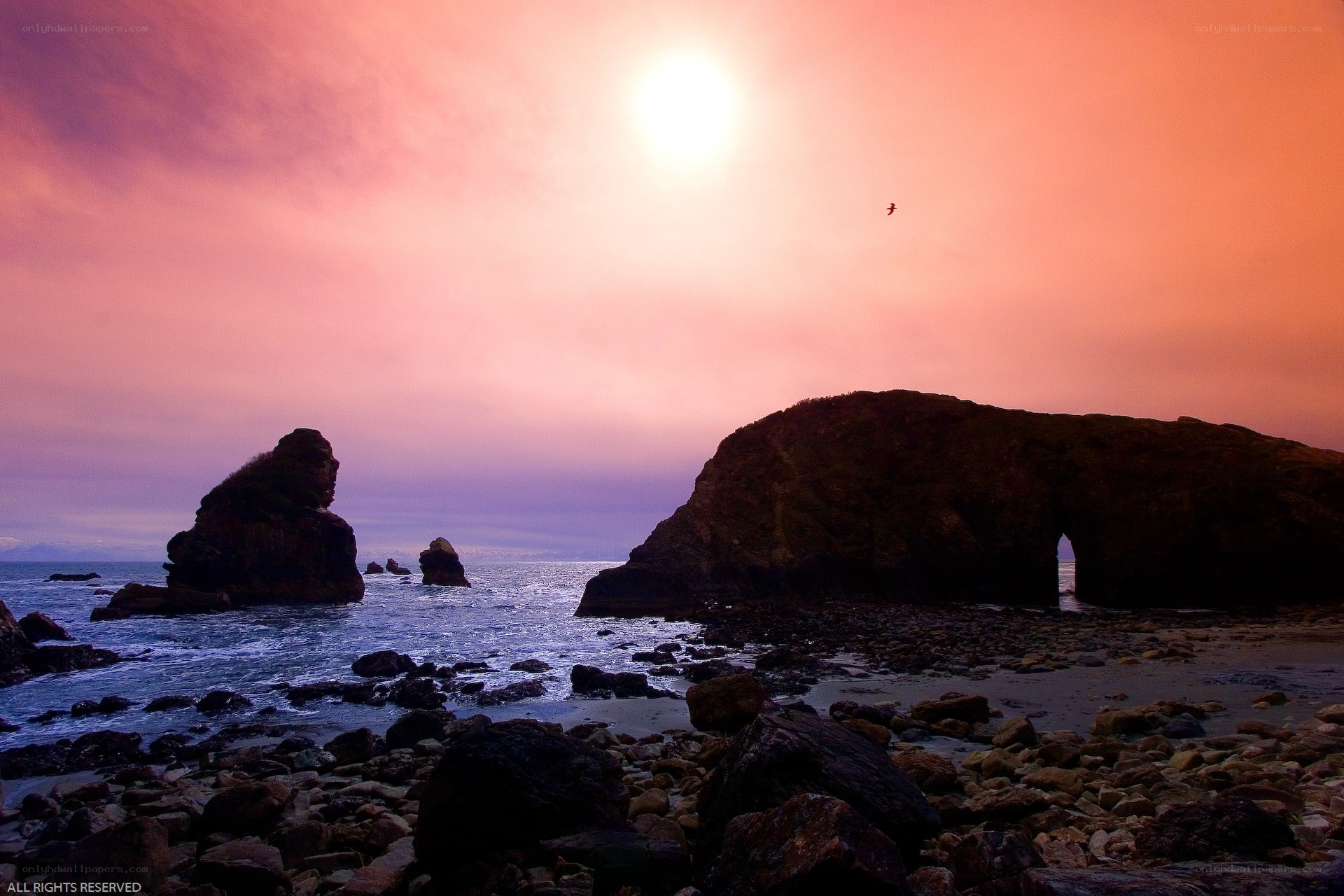 Sunset at Natural Bridge